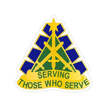 168 Military Police Battalion (U.S. Army) Transparent STICKER Die-Cut Vinyl Decal 6 Inch - The Sticker Space