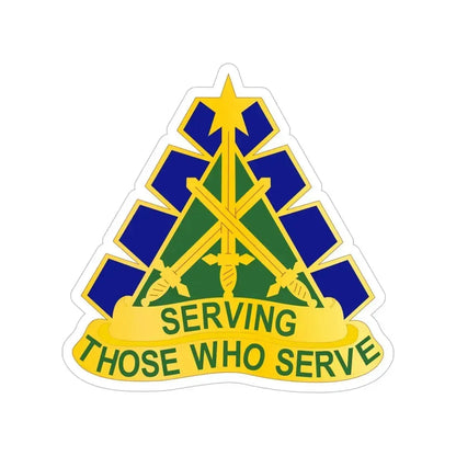 168 Military Police Battalion (U.S. Army) Transparent STICKER Die-Cut Vinyl Decal 6 Inch - The Sticker Space