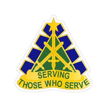 168 Military Police Battalion (U.S. Army) Transparent STICKER Die-Cut Vinyl Decal - The Sticker Space