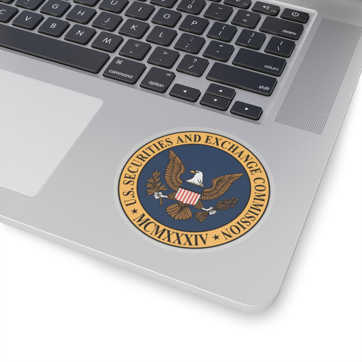 Seal of the United States Securities and Exchange Commission - STICKER Vinyl Kiss-Cut Decal