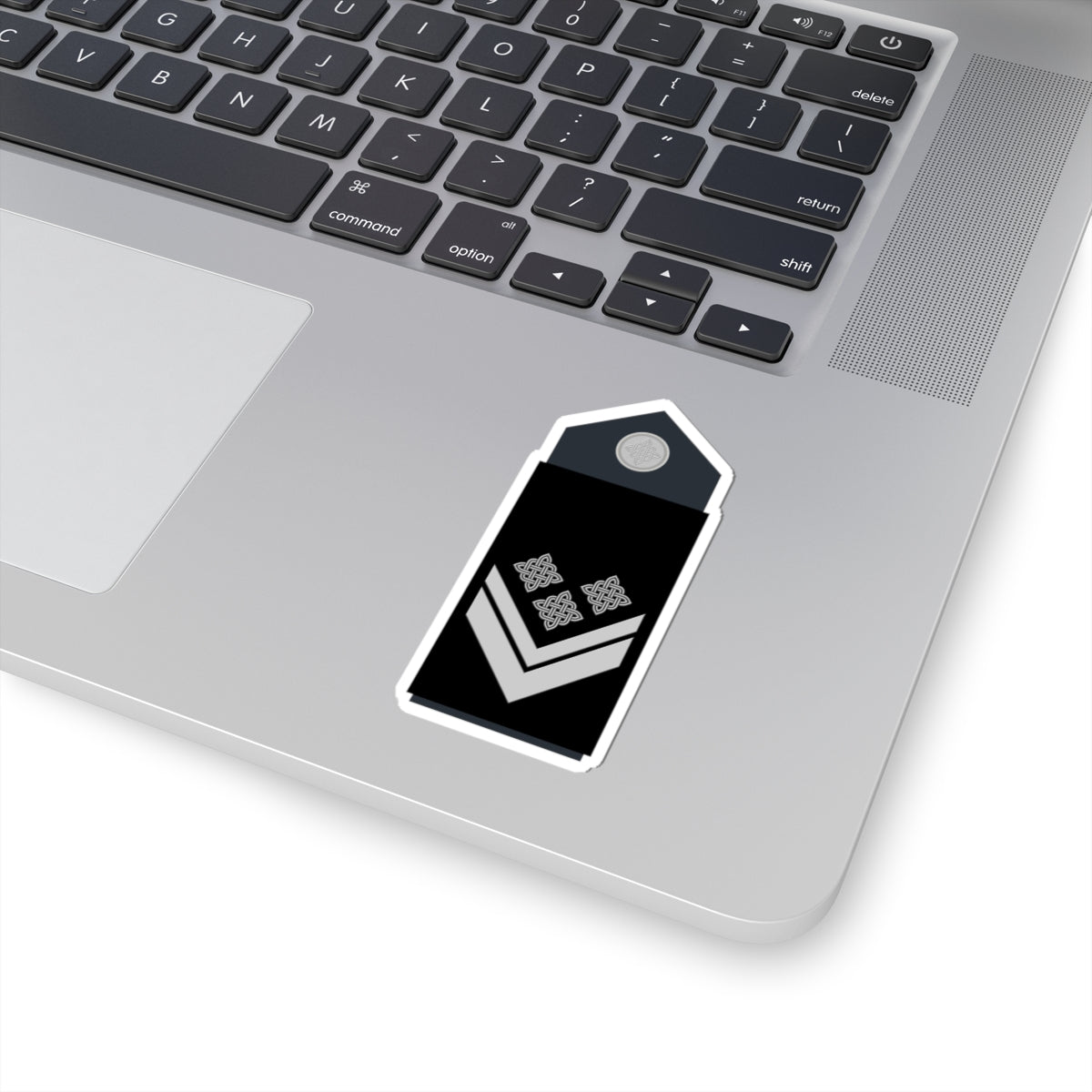 Naramenica odore časničkog namjesnika HRZ i PZO (Croatia) (Military Rank) STICKER Vinyl Kiss-Cut Decal