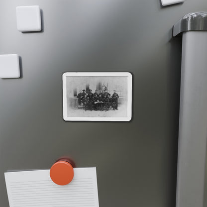 John W. Geary And Staff In Atlanta (U.S. Civil War) Refrigerator Magnet