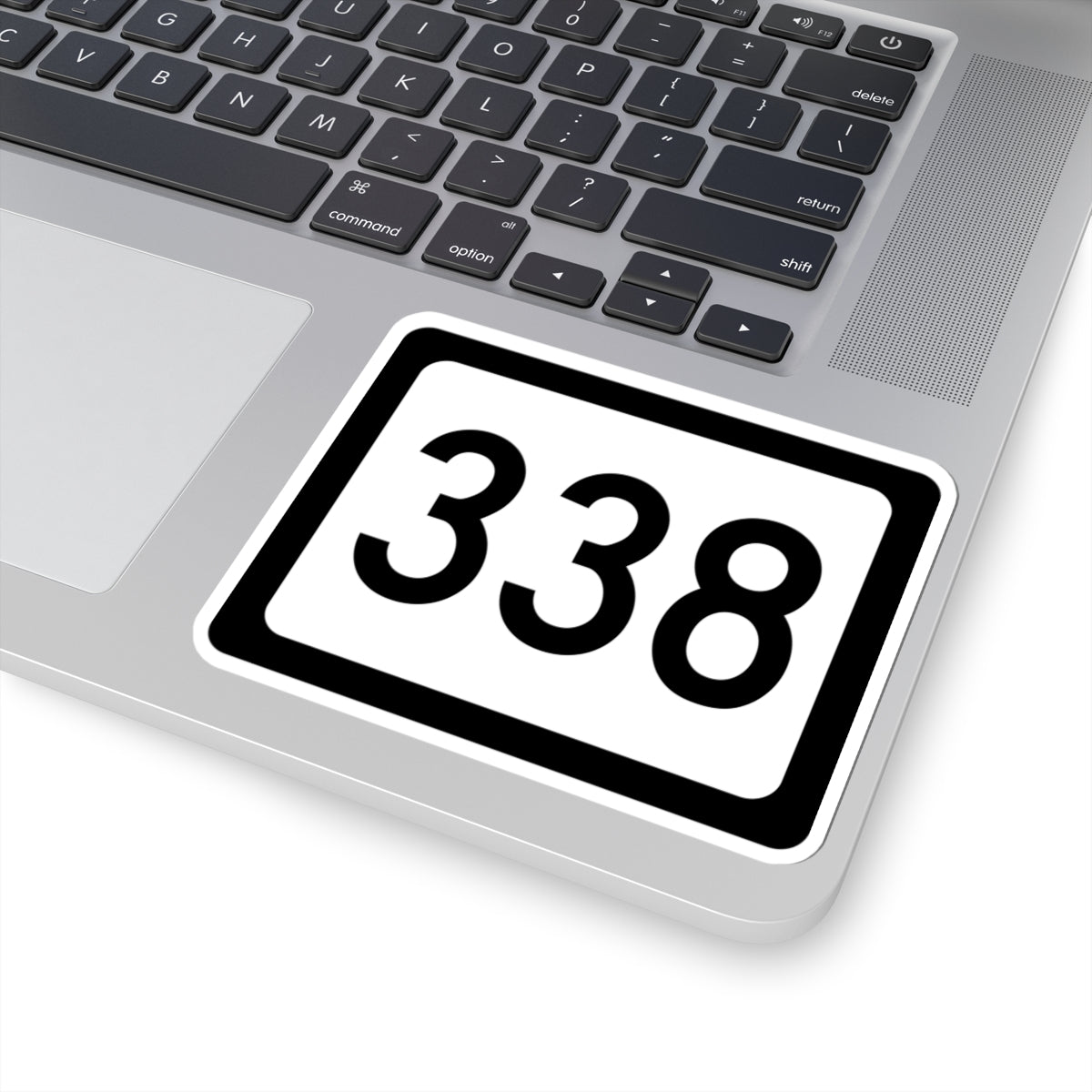 WV-338 (Virginia) (Road Sign) STICKER Vinyl Kiss-Cut Decal