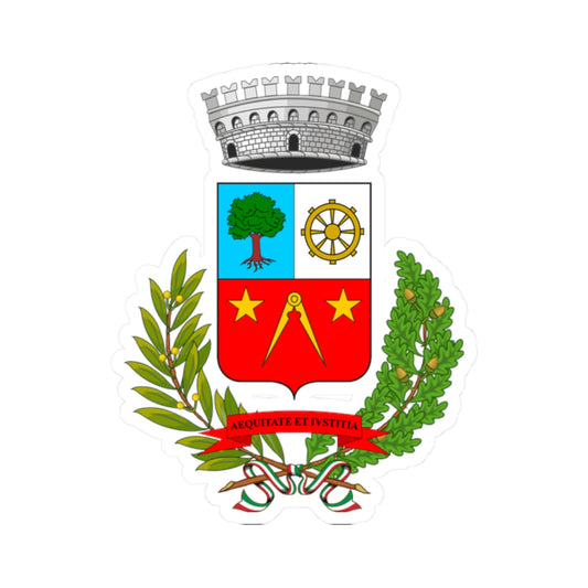 Barasso-Stemma (Italy) (Coat of Arms) STICKER Vinyl Kiss-Cut Decal