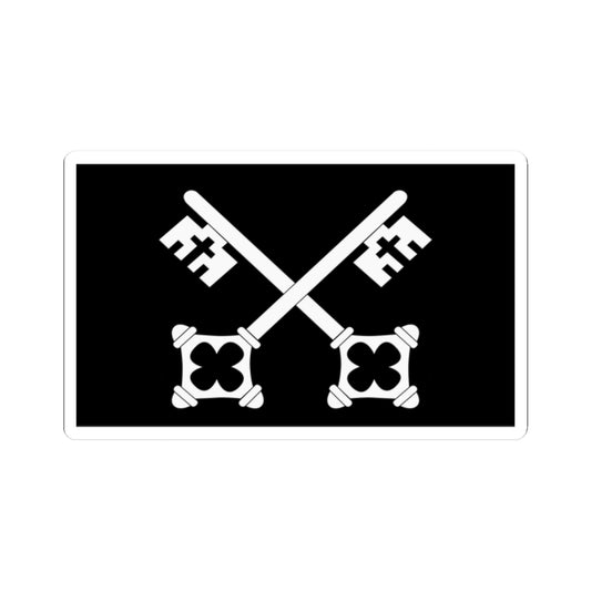 Flag of the Diocese of St Asaph (United Kingdom) STICKER Vinyl Kiss-Cut Decal