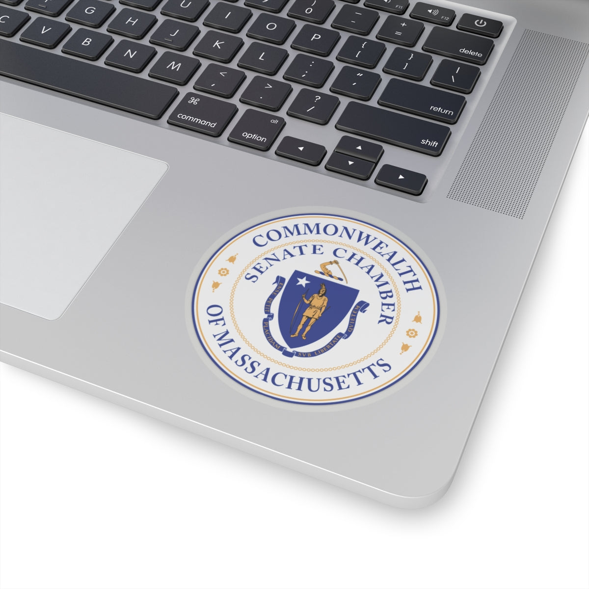 Seal of the Senate of Massachusetts - STICKER Vinyl Kiss-Cut Decal