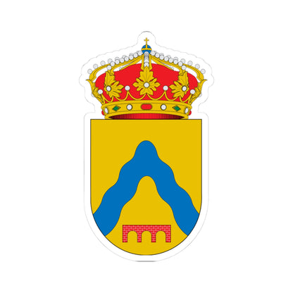 Escudo de Asín (Spain) (Coat of Arms) STICKER Vinyl Kiss-Cut Decal