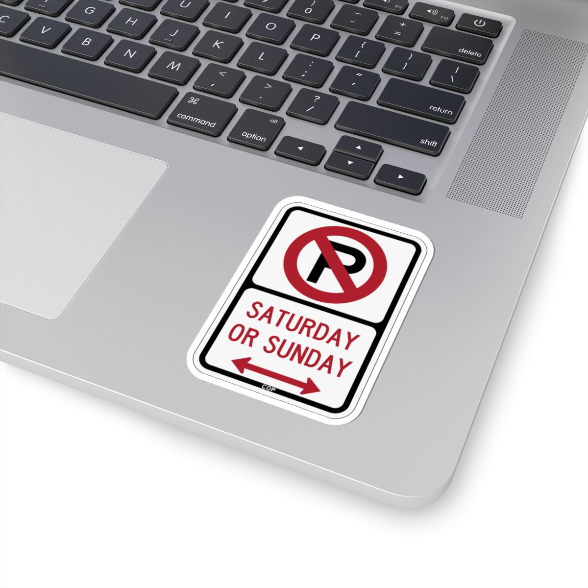 PBOT Road sign P1210D (Oregon) (Road Sign) STICKER Vinyl Kiss-Cut Decal