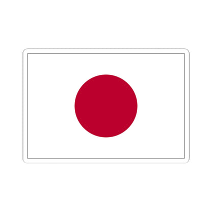 Flag of Japanbordered (Japan) STICKER Vinyl Kiss-Cut Decal