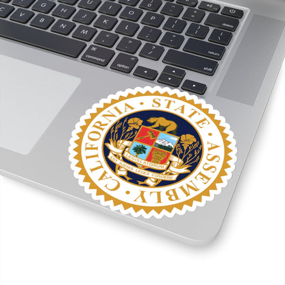 Seal of the Assembly of the State of California - STICKER Vinyl Kiss-Cut Decal