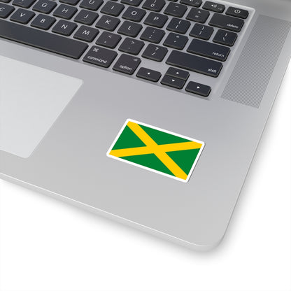 Alleged flag of the Captaincy General of Venezuela and war ensign of the State of Venezuela (Venezuela) STICKER Vinyl Kiss-Cut Decal