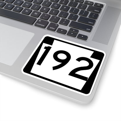 PA-192 (Pennsylvania) (Road Sign) STICKER Vinyl Kiss-Cut Decal