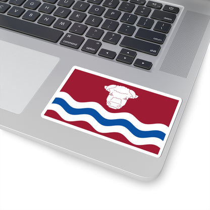 County Flag Of Herefordshire (England) STICKER Vinyl Kiss-Cut Decal