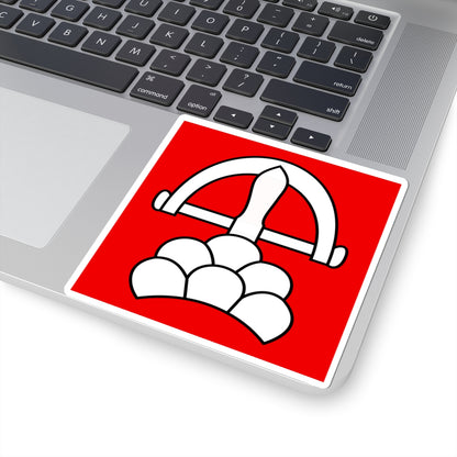 CHE Ringgenberg Flag (Switzerland) STICKER Vinyl Kiss-Cut Decal