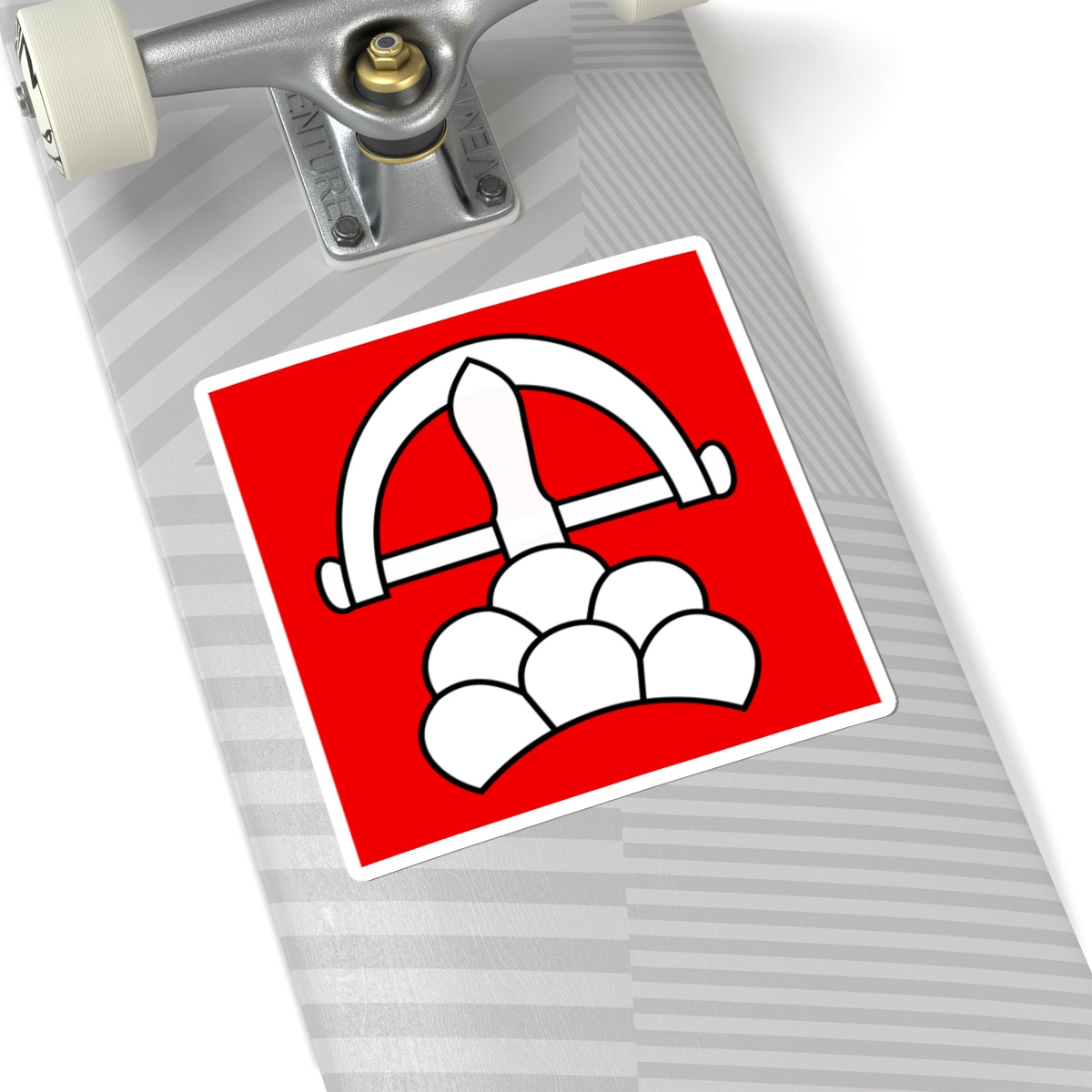 CHE Ringgenberg Flag (Switzerland) STICKER Vinyl Kiss-Cut Decal