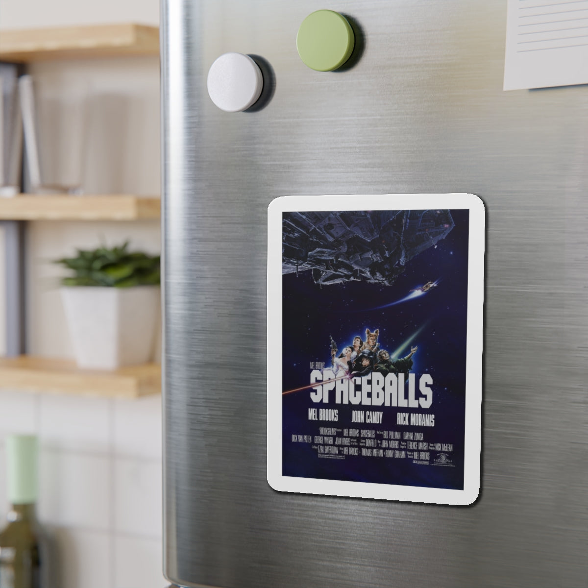 SPACEBALLS 1987 Movie Poster - Refrigerator Magnet-The Sticker Space