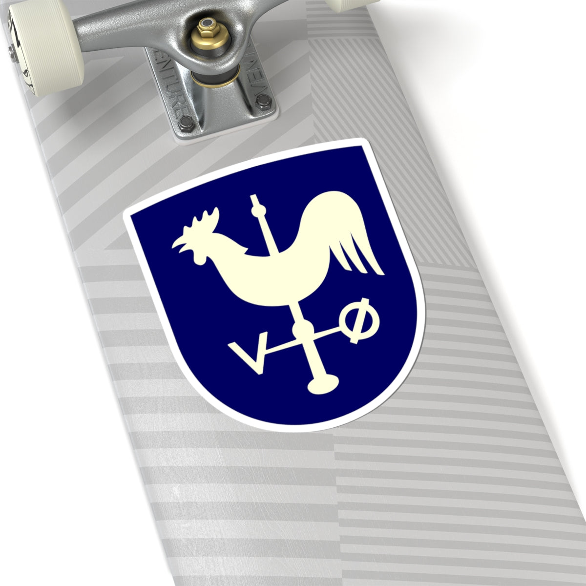 Albertslund Kommune coa (Denmark) (Coat of Arms) STICKER Vinyl Kiss-Cut Decal