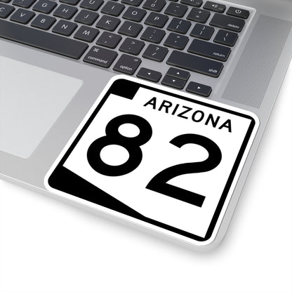Arizona 82 (Arizona) (Road Sign) STICKER Vinyl Kiss-Cut Decal