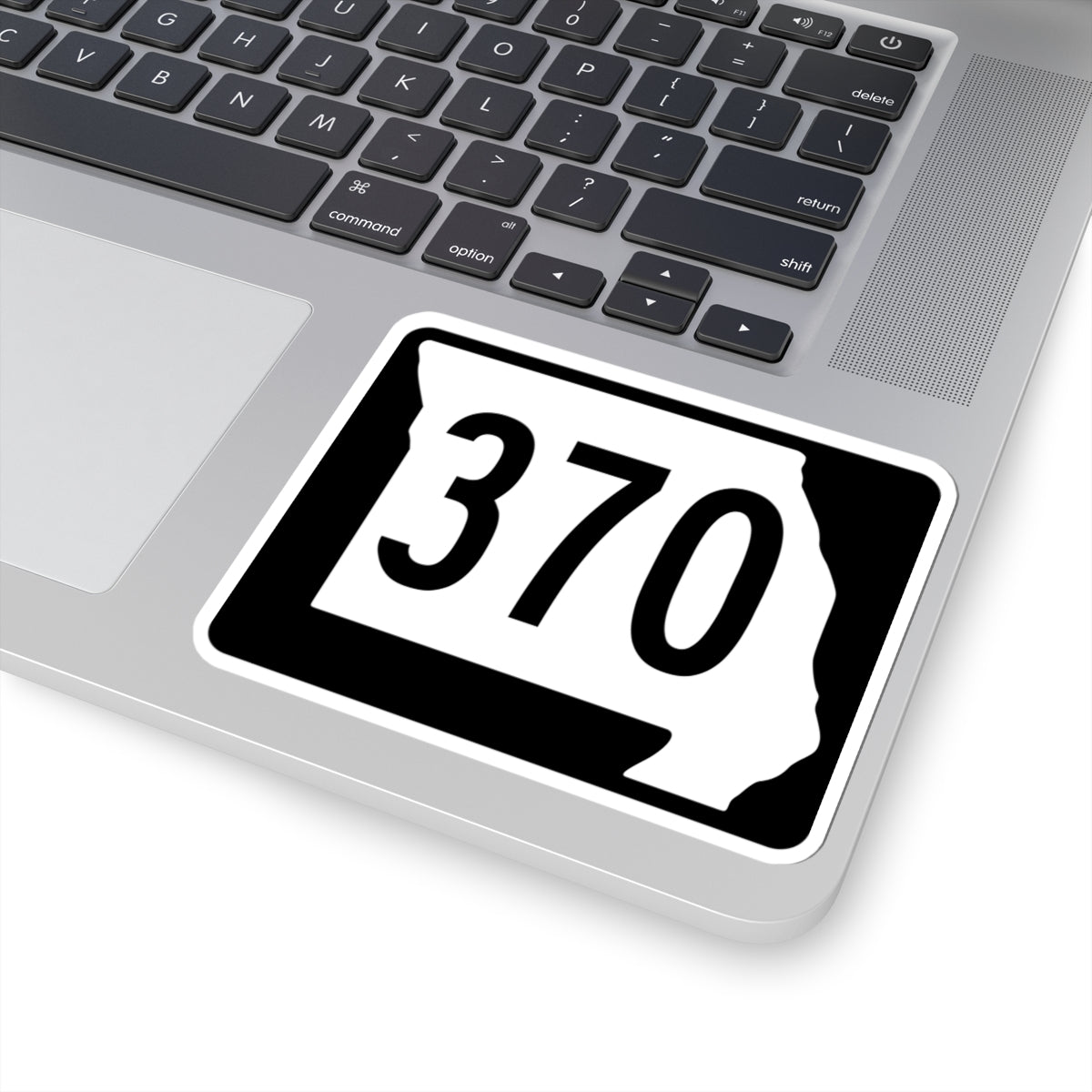 MO-370 (Missouri) (Road Sign) STICKER Vinyl Kiss-Cut Decal