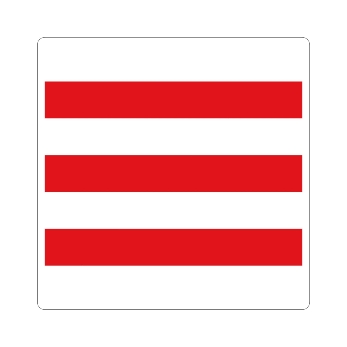 CHE Enge Flag (Switzerland) STICKER Vinyl Kiss-Cut Decal