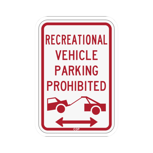 PBOT Road sign P1957D (Oregon) (Road Sign) STICKER Vinyl Kiss-Cut Decal