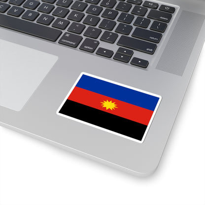 Flag of the Toubou Front for the Salvation of Libya (Libya) STICKER Vinyl Kiss-Cut Decal