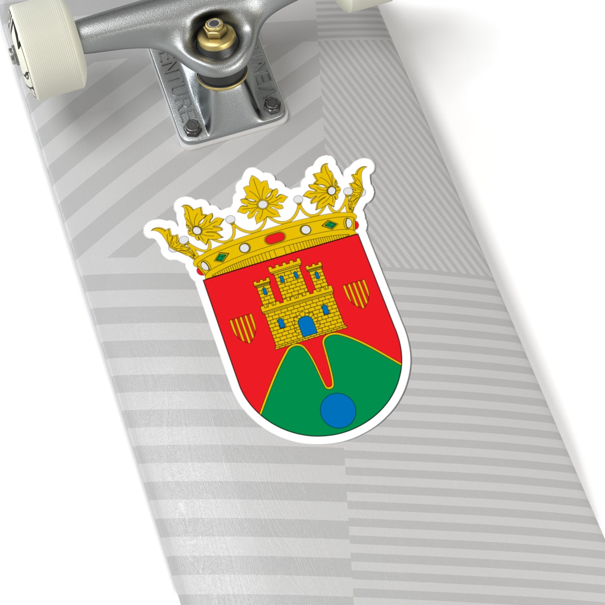 Escudo de Anento (Spain) (Coat of Arms) STICKER Vinyl Kiss-Cut Decal