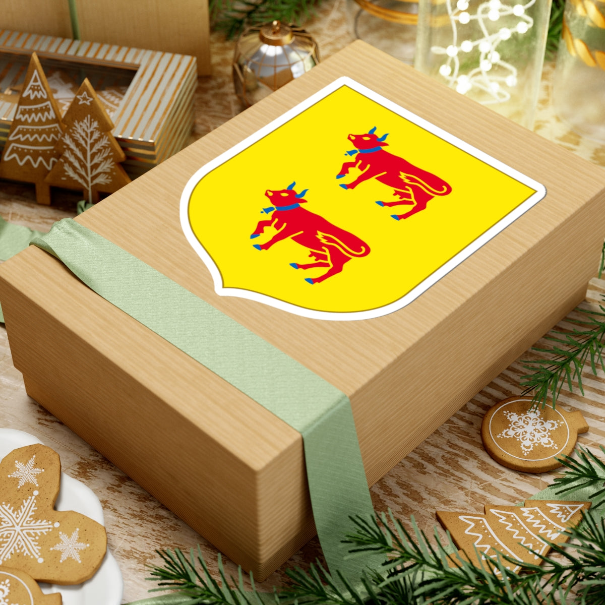 Andorra - Bearne Coat of Arms - STICKER Vinyl Kiss-Cut Decal