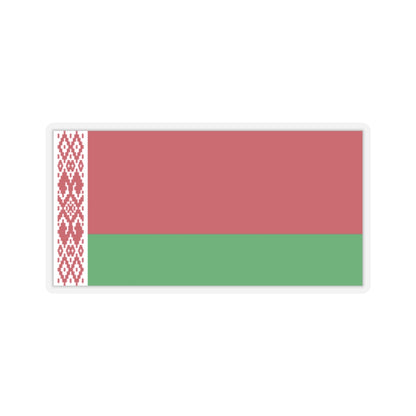 Flag of Belarus WFB 2004 (Belarus) STICKER Vinyl Kiss-Cut Decal