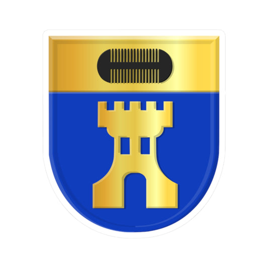 Ballum wapen (Netherlands) (Coat of Arms) STICKER Vinyl Kiss-Cut Decal