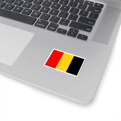 Flag of Besancon (France) STICKER Vinyl Kiss-Cut Decal