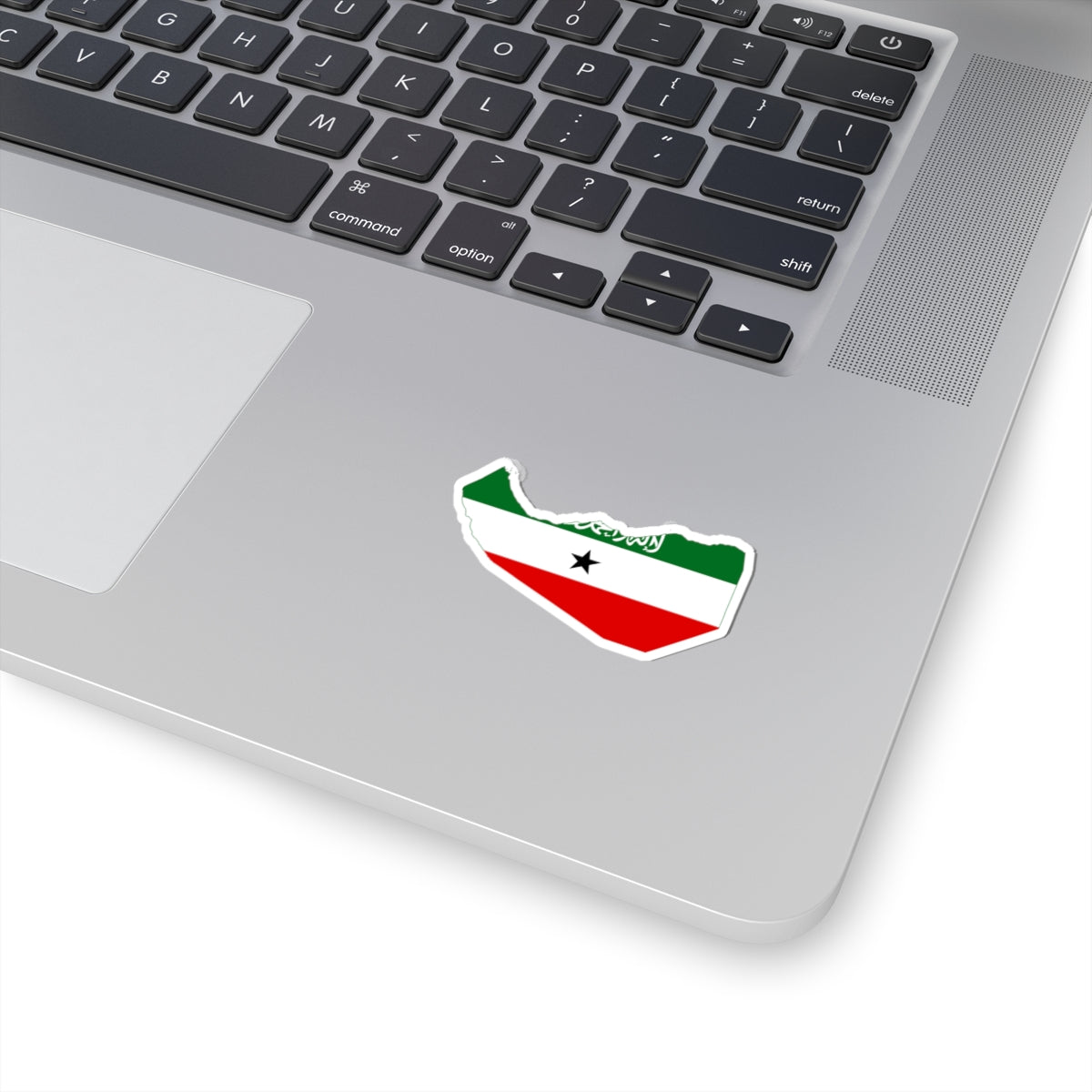 Flag-map of Somaliland (Mali) STICKER Vinyl Kiss-Cut Decal
