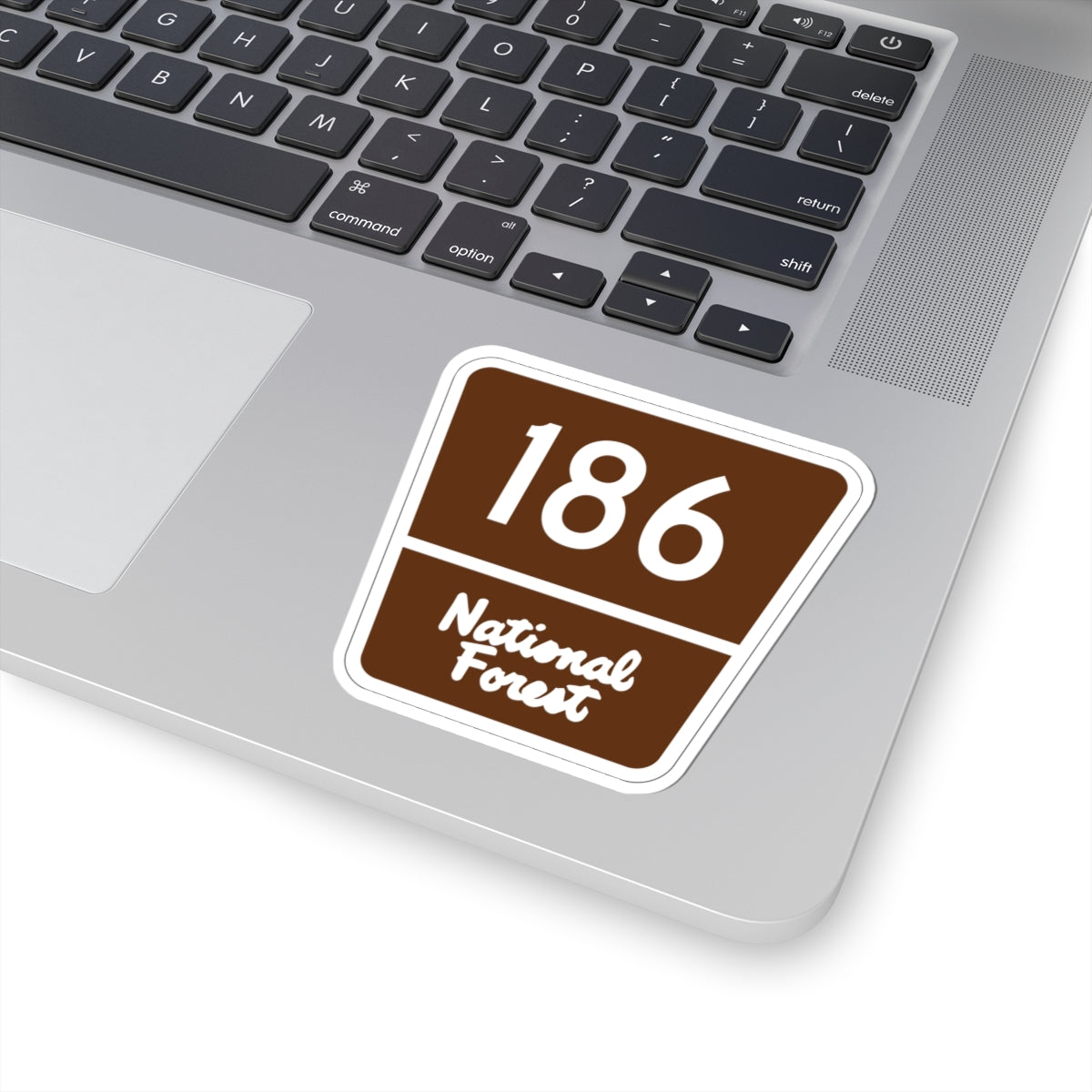 Forest Route 186 (Puerto Rico) (Road Sign) STICKER Vinyl Kiss-Cut Decal