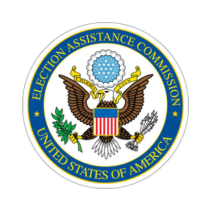 Seal of the United States Election Assistance Commission - STICKER Vinyl Kiss-Cut Decal