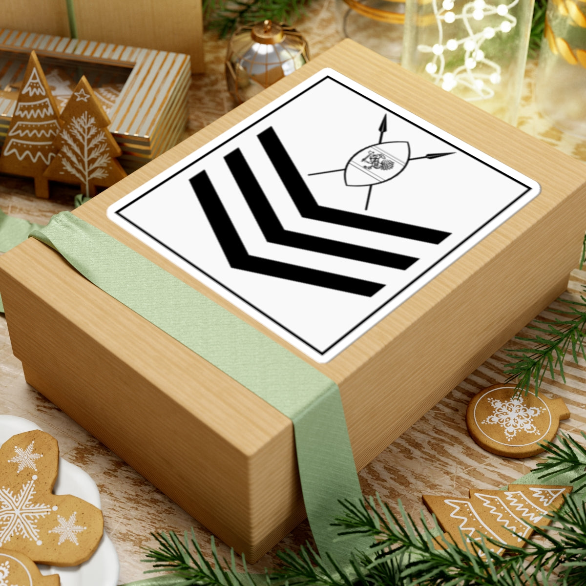 Kenya AirForce OR 7 (Kenya) (Military Rank) STICKER Vinyl Kiss-Cut Decal