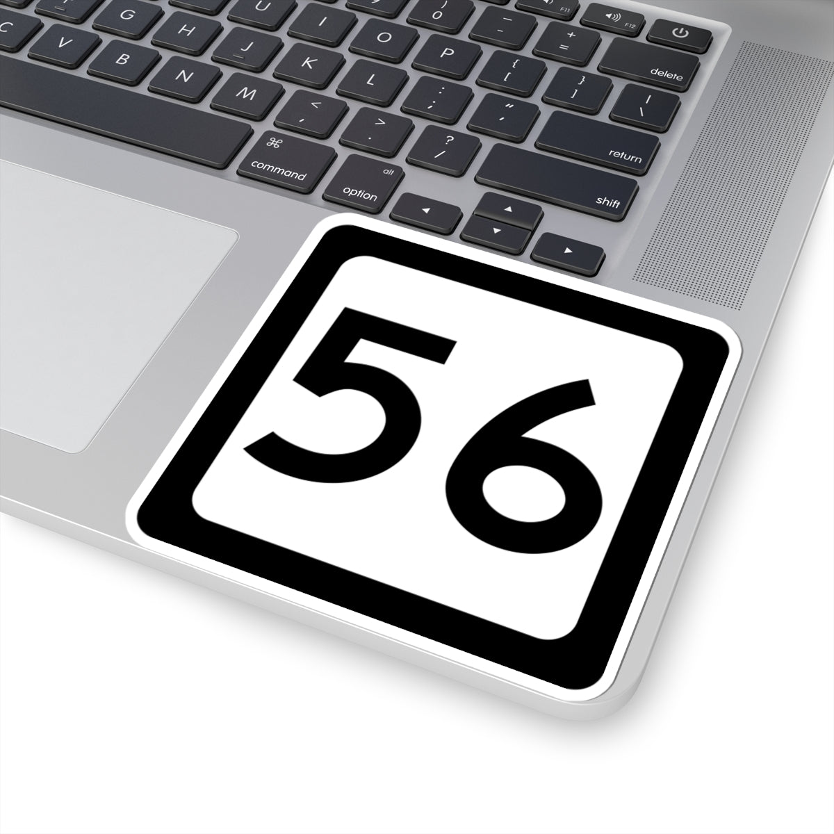WV-56 (Virginia) (Road Sign) STICKER Vinyl Kiss-Cut Decal