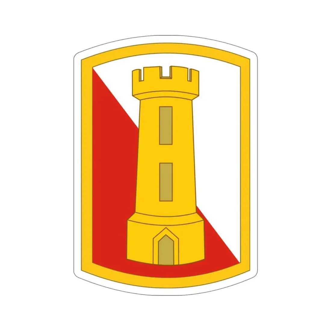 168th Engineer Brigade (U.S. Army) STICKER Vinyl Die-Cut Decal - The Sticker Space