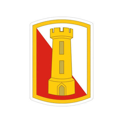 168th Engineer Brigade (U.S. Army) Transparent STICKER Die-Cut Vinyl Decal 5 Inch - The Sticker Space