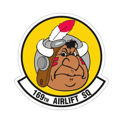 169 Airlift Squadron (U.S. Air Force) STICKER Vinyl Die-Cut Decal 4 Inch - The Sticker Space