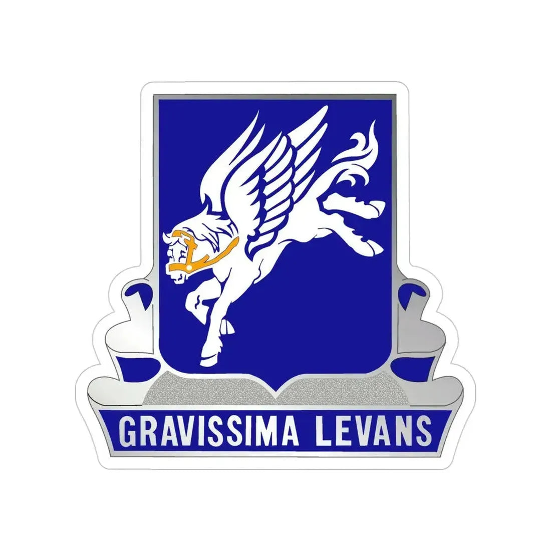 169 Aviation Regiment (U.S. Army) Transparent STICKER Die-Cut Vinyl Decal 4 Inch - The Sticker Space