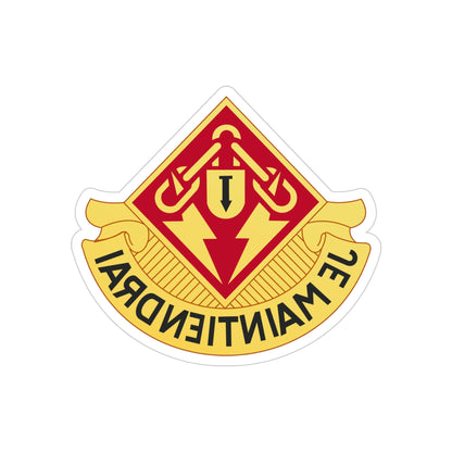 169 Maintenance Battalion (U.S. Army) REVERSE PRINT Transparent STICKER-4" × 4"-The Sticker Space