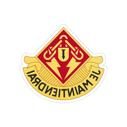 169 Maintenance Battalion (U.S. Army) REVERSE PRINT Transparent STICKER-5" × 5"-The Sticker Space