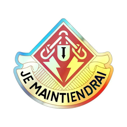 169 Maintenance Battalion (U.S. Army) Holographic STICKER Die-Cut Vinyl Decal 4 Inch Holographic - The Sticker Space