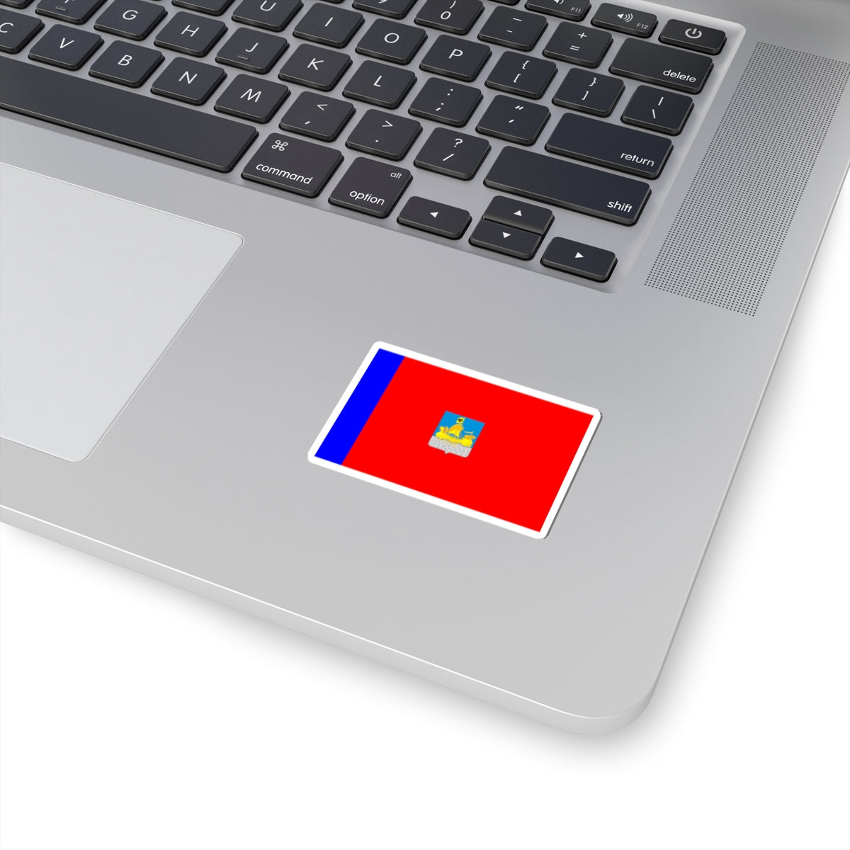 Flag of Kostroma Oblast 2000-06 (Russia) STICKER Vinyl Kiss-Cut Decal