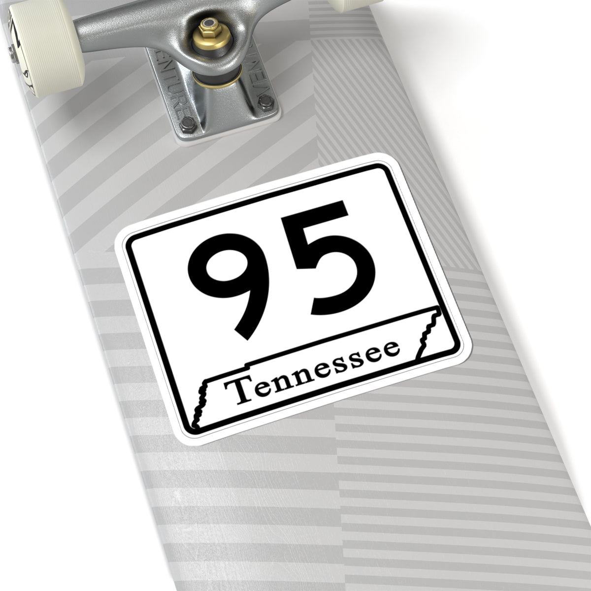 Tennessee 95 (Tennessee) (Road Sign) STICKER Vinyl Kiss-Cut Decal