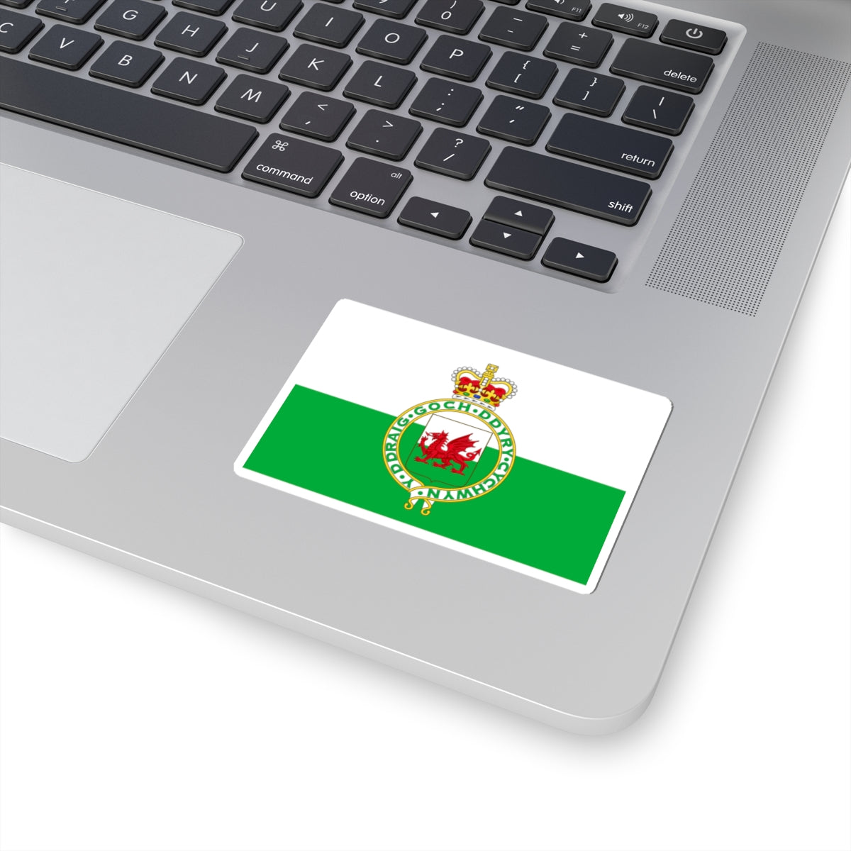 Flag of Wales 1953-1959 3-2 (United Kingdom) STICKER Vinyl Kiss-Cut Decal