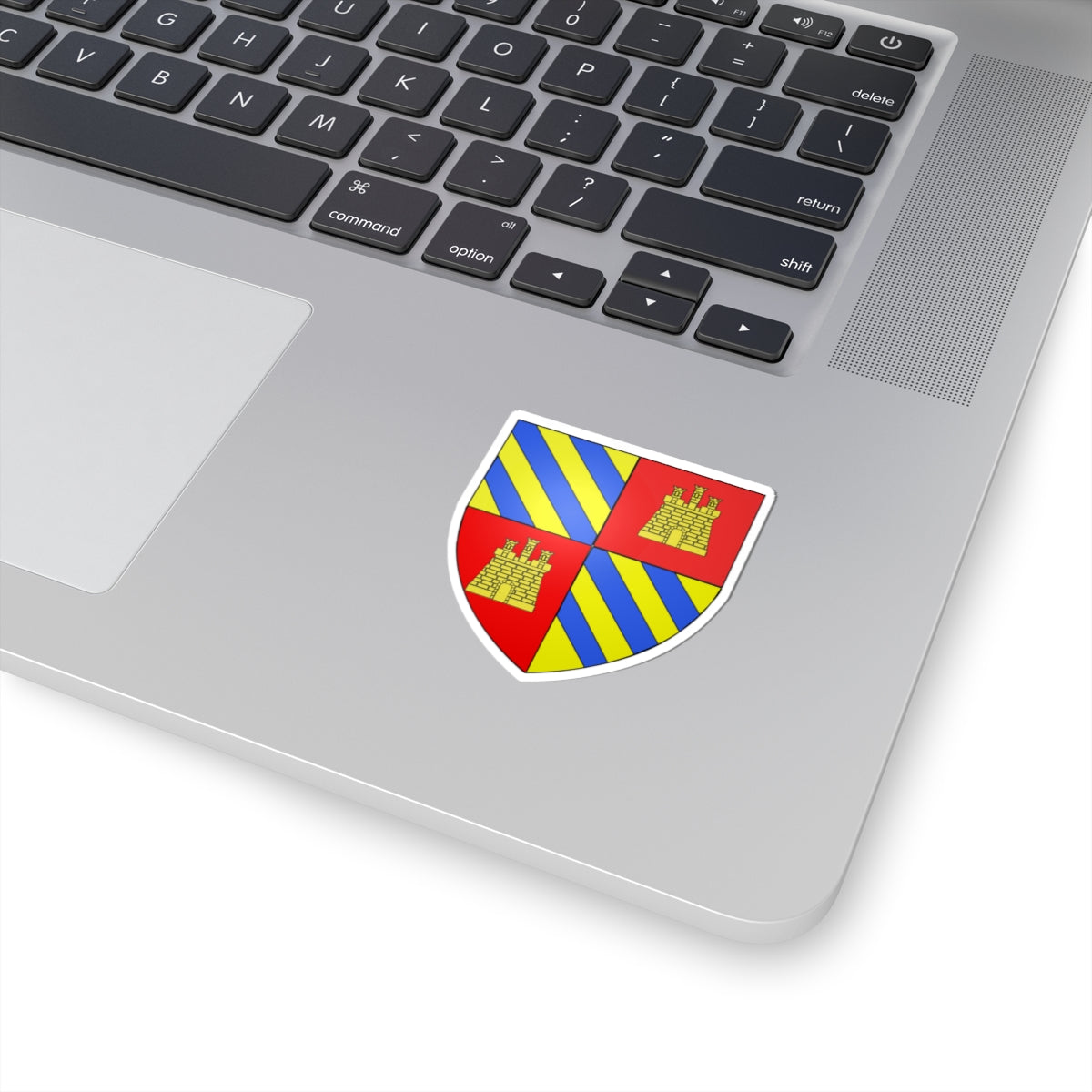 Blason Adhémar de Grignan (France) (Coat of Arms) STICKER Vinyl Kiss-Cut Decal