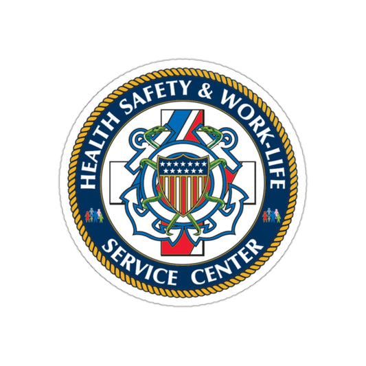 HSWL Service Center (U.S. Coast Guard) STICKER Vinyl Kiss-Cut Decal