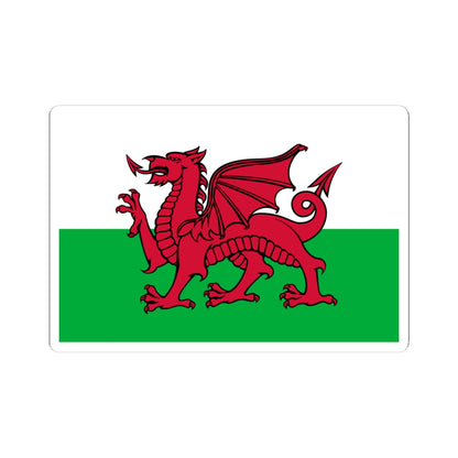 Flag of Wales 1959 (United Kingdom) STICKER Vinyl Kiss-Cut Decal