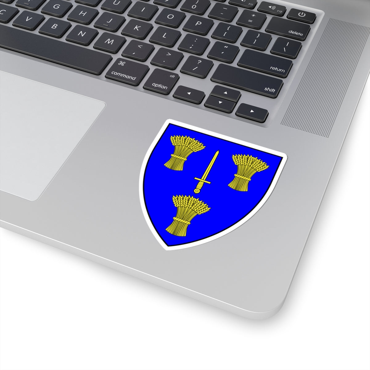 Badge of Cheshire (England) (Coat of Arms) STICKER Vinyl Kiss-Cut Decal